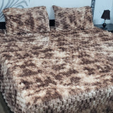 Luxury Plush Faux Fur Fleece Bedsheet