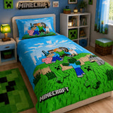 Minecraft Adventure Kids Bedsheet