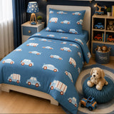 Little Cars Adventure Kids Bedsheet