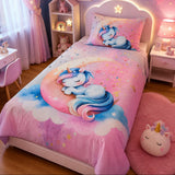 Magical Unicorn Dreams Kids Bedsheet