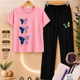 Ladies Butterfly Print Nightwear