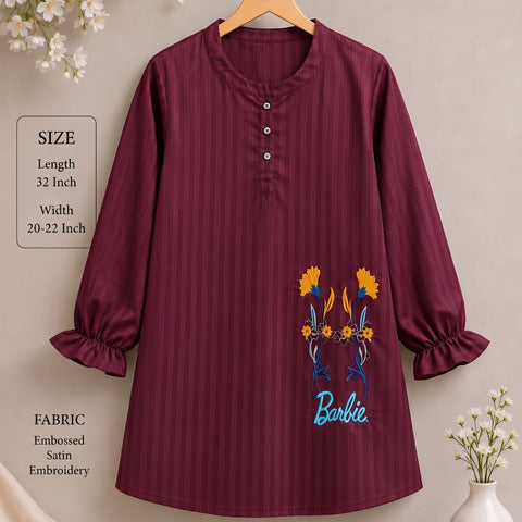 Ladies Elegant Embroidered Shirts