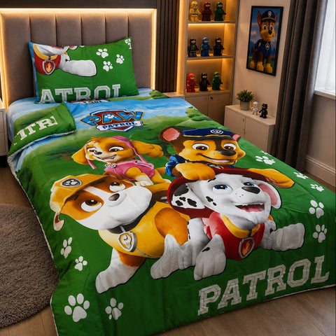 Paw Patrol Team Adventure Printed Kids Comforter
