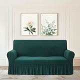 Premium Sofa Cover with Elegant Skirt Design