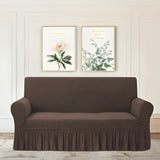 Premium Sofa Cover with Elegant Skirt Design