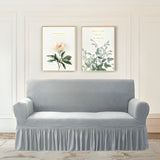 Premium Sofa Cover with Elegant Skirt Design