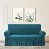 Premium Sofa Cover with Elegant Skirt Design