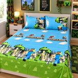 Minecraft World Kids Bedsheet