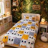 Sweet Kitty Kids Bedsheet