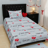Love Heart Kids Bedsheet