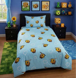 Pixel Bee Gaming Kids Bedsheet