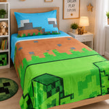 Block Style Kids Bedsheet
