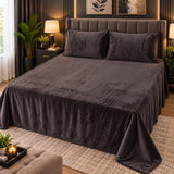 Luxury Crushed Fleece Bedsheet