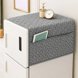 Floral Quilted Freezer Cover
