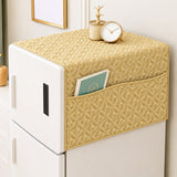Floral Quilted Freezer Cover