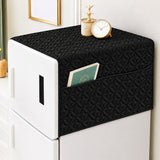 Floral Quilted Freezer Cover