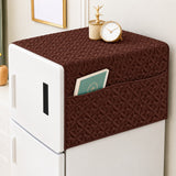 Floral Quilted Freezer Cover