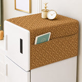 Floral Quilted Freezer Cover