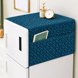 Floral Quilted Freezer Cover