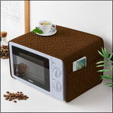 Quilted Microwave Cover with Storage Pocket