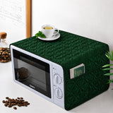Quilted Microwave Cover with Storage Pocket