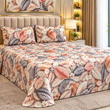 Premium Botanical Printed Bed Sheet