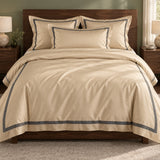 Timeless Two Tone Duvet Set