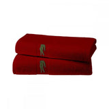 Lacoste Cotton Towel ( pack of 2) - The Linen House