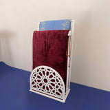 Handcrafted Metal Prayer Rug Stand