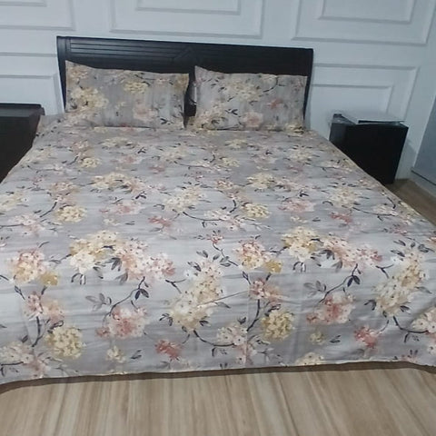 Printed Bedsheet leaf