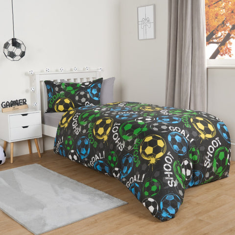 Kids Bed Sheet (Foot Balls)
