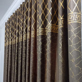 Modern Greek Key Pattern Curtain