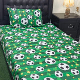 Football Design Kids Bed-sheet