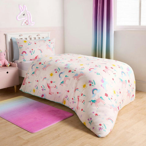 UNICORN Printed Bedsheet