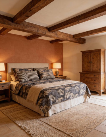 Abstract Elegance 7Pc Bedspread Set - The Linen House