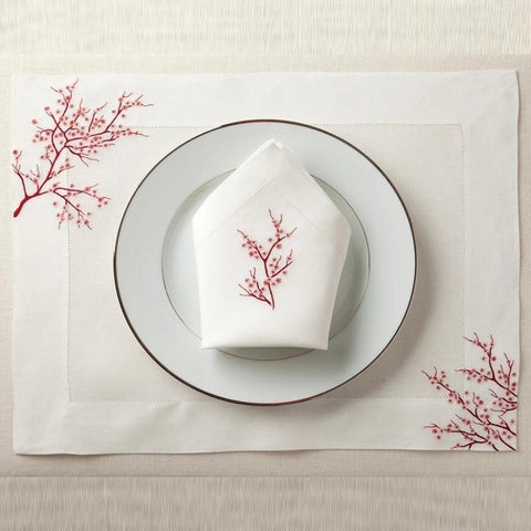 AMANDIE Table Mats - The Linen House