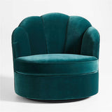 Avery Dusty Mauve Velvet Chair - The Linen House