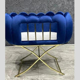 BABY CHESTER VELVET TUFTED BASSINET - The Linen House