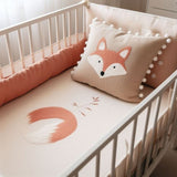 Baby cot set Fox Design - The Linen House