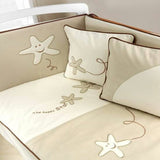 Baby cot set Happy star - The Linen House
