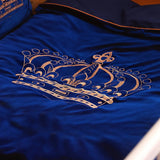 Baby Cot Set( Prince Crown) - The Linen House