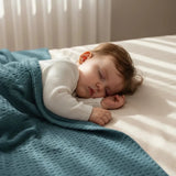 Baby Waffle Blankets Wrap in Neutral Colors - The Linen House