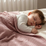 Baby Waffle Blankets Wrap in Neutral Colors - The Linen House