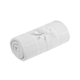 BAMBOO Cotton Soft Baby Blanket - The Linen House