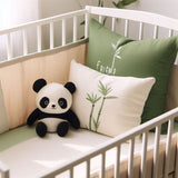 Bamboo Leaf Baby cot set - The Linen House