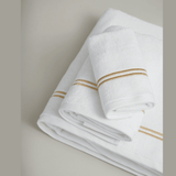 Baratta Line Bath Towel Set - The Linen House
