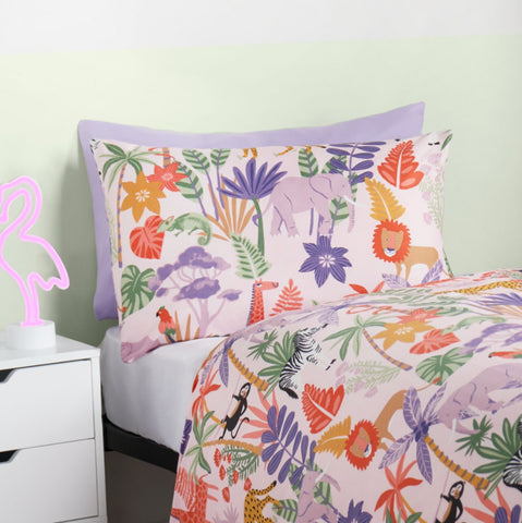 Kids Cartoon Bed-sheet Forest