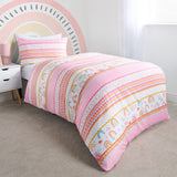 Rainbow Kids Bed Sheet