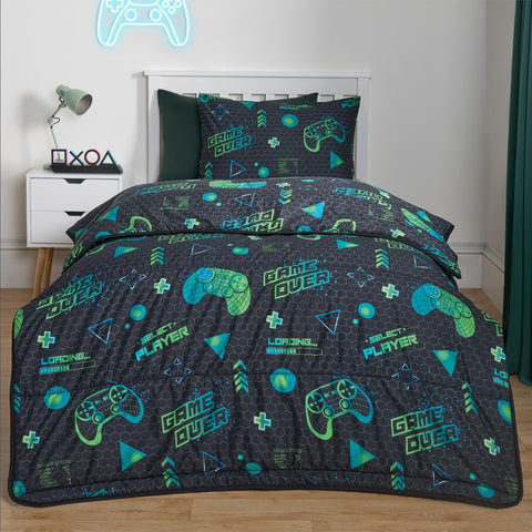 Gaming  Kids Bed Sheet