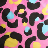 Abstract Neon Leopard Print  Kids Bed Sheet
